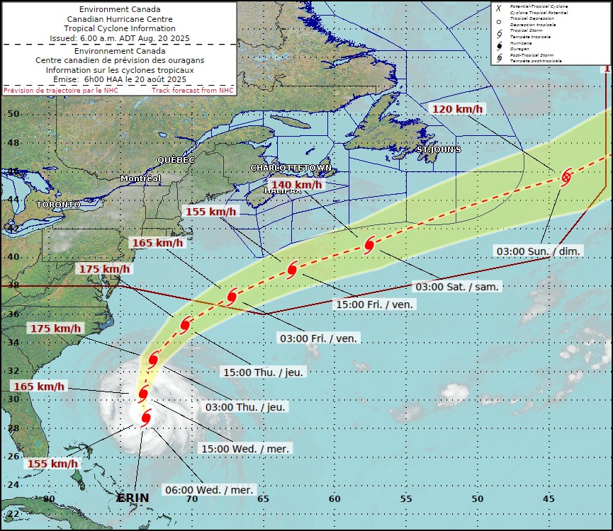 Hurricane Erin 1045 08 20 2025n
